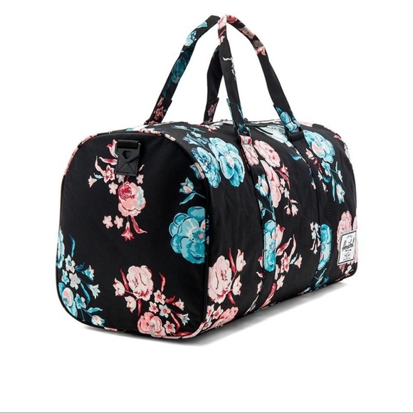 Herschel Novel Duffle - Default / Pastel Petals floral NWT - Picture 4 of 7